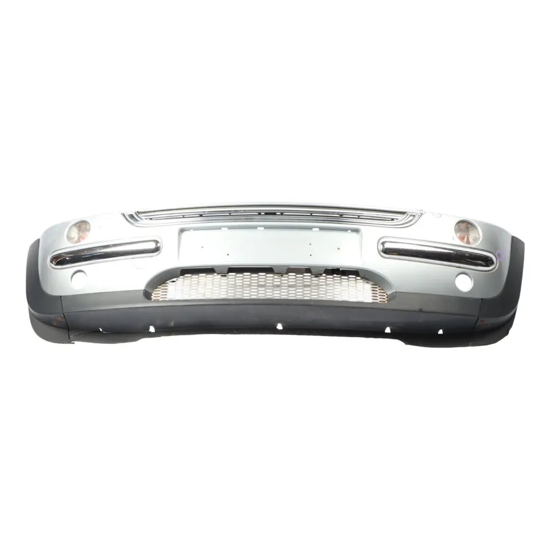Complete Front Bumper Panel Pure Silver Metallic - 900 to Mini Cooper R50 with Part number 0029895 Mini Cooper R50 Complete Front Bumper Panel Pure Silver Metallic - 900 - SKU 0029895-PS1 - Part number 0029895