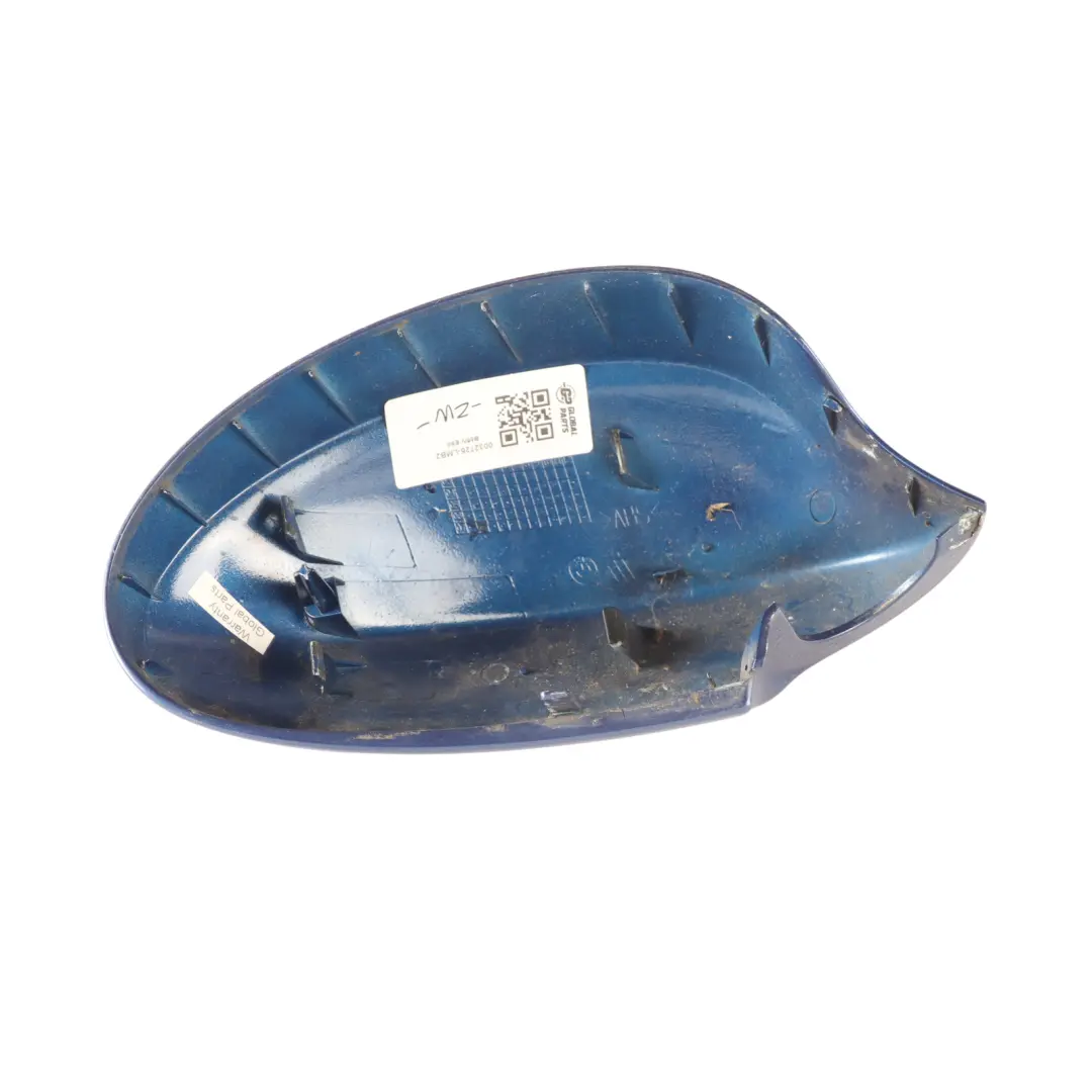 Wing Mirror Cover BMW E90 E91 Cap Casing Left N/S Le Mans Blue 381 to with Part number 0032725 Wing Mirror Cover BMW E90 E91 Cap Casing Left N/S Le Mans Blue 381 - SKU 0032725-LMB2 - Part number 0032725