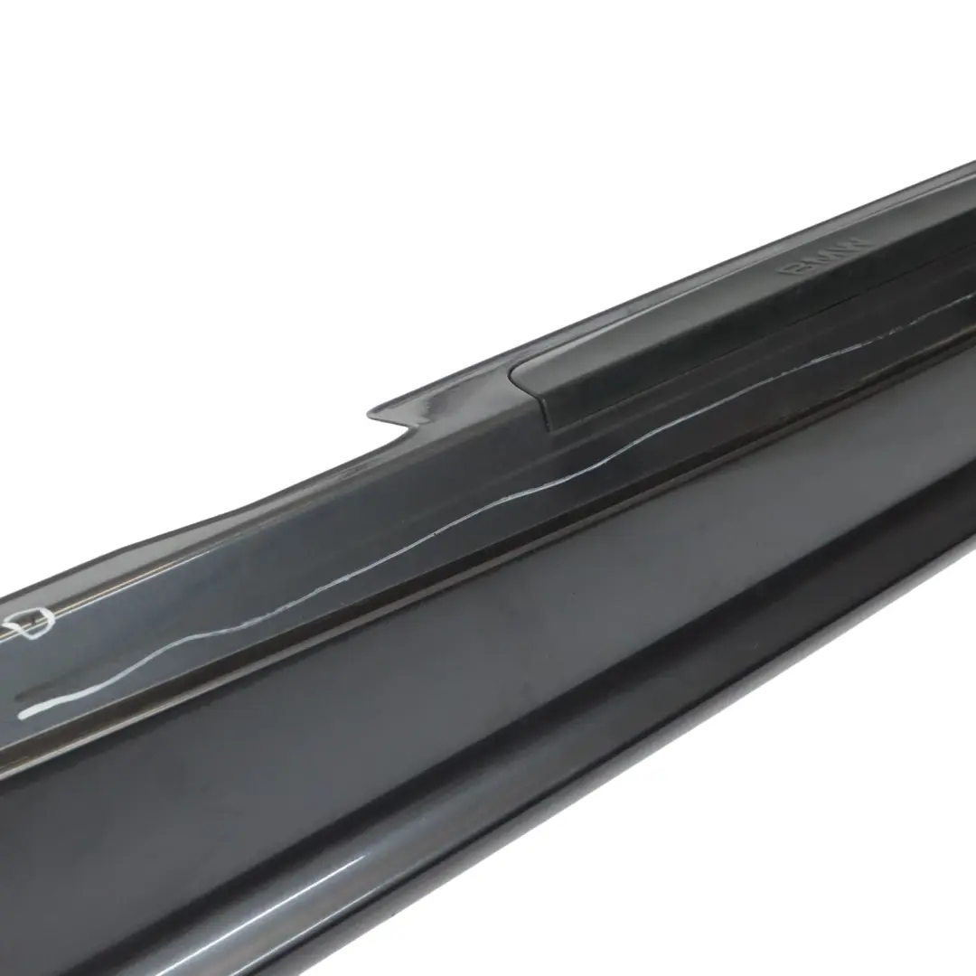BMW E87 Sill Strip Side Skirt Right O/S Sparkling Graphite Metallic - A22 - SKU 0032948-SG - Part number 0032948