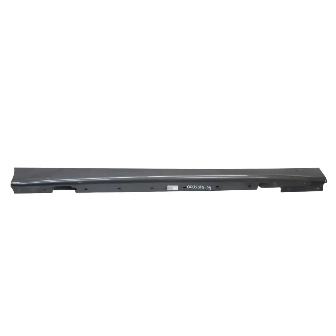 BMW E87 Sill Strip Side Skirt Right O/S Sparkling Graphite Metallic - A22 - SKU 0032948-SG - Part number 0032948