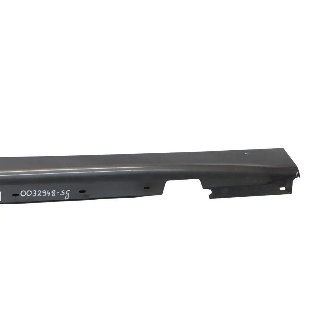 BMW E87 Sill Strip Side Skirt Right O/S Sparkling Graphite Metallic - A22 - SKU 0032948-SG - Part number 0032948