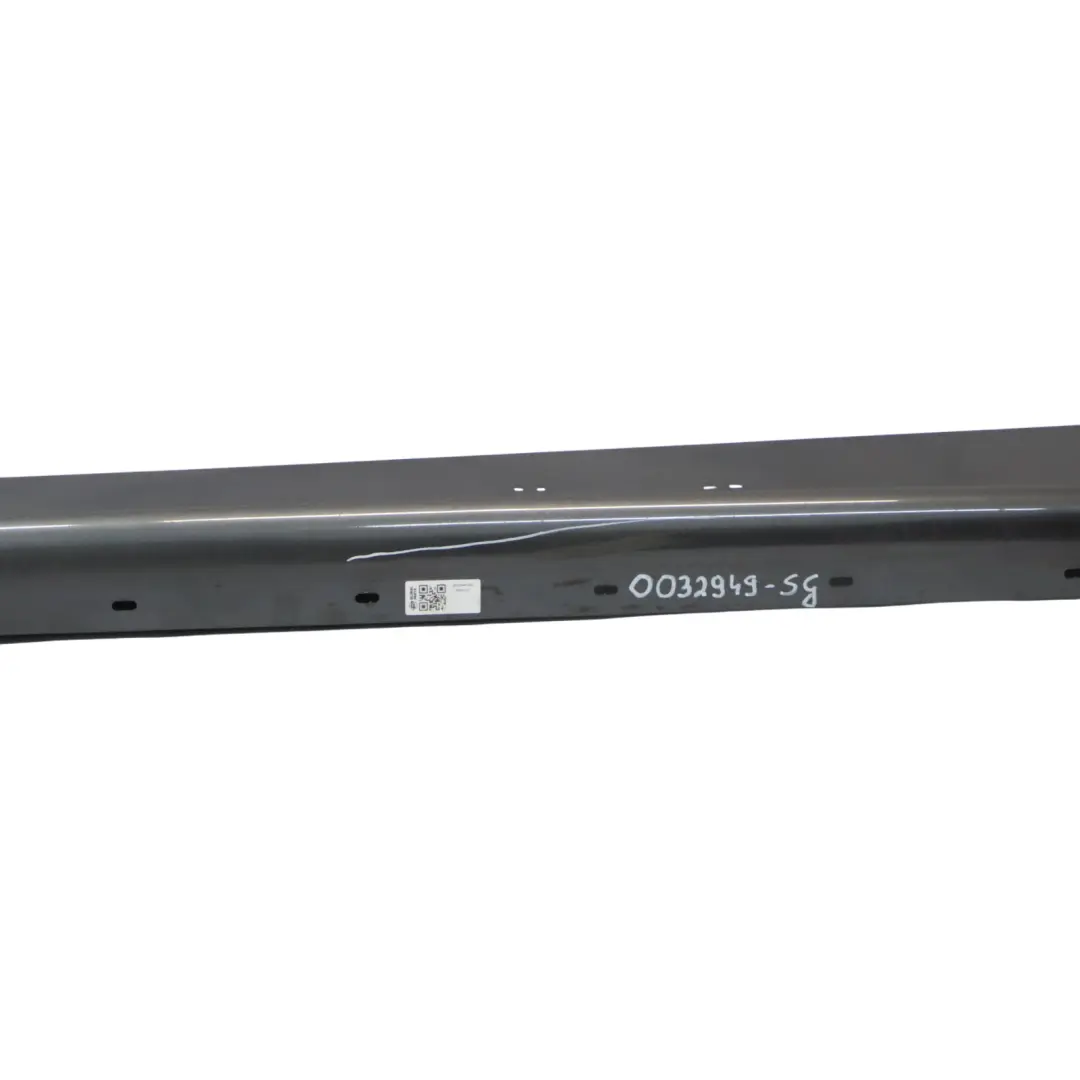 Sill Strip Side Skirt Left N/S Sparkling Graphite Metallic - A22 to BMW E87 with Part number 0032949 BMW E87 Sill Strip Side Skirt Left N/S Sparkling Graphite Metallic - A22 - SKU 0032949-SG - Part number 0032949