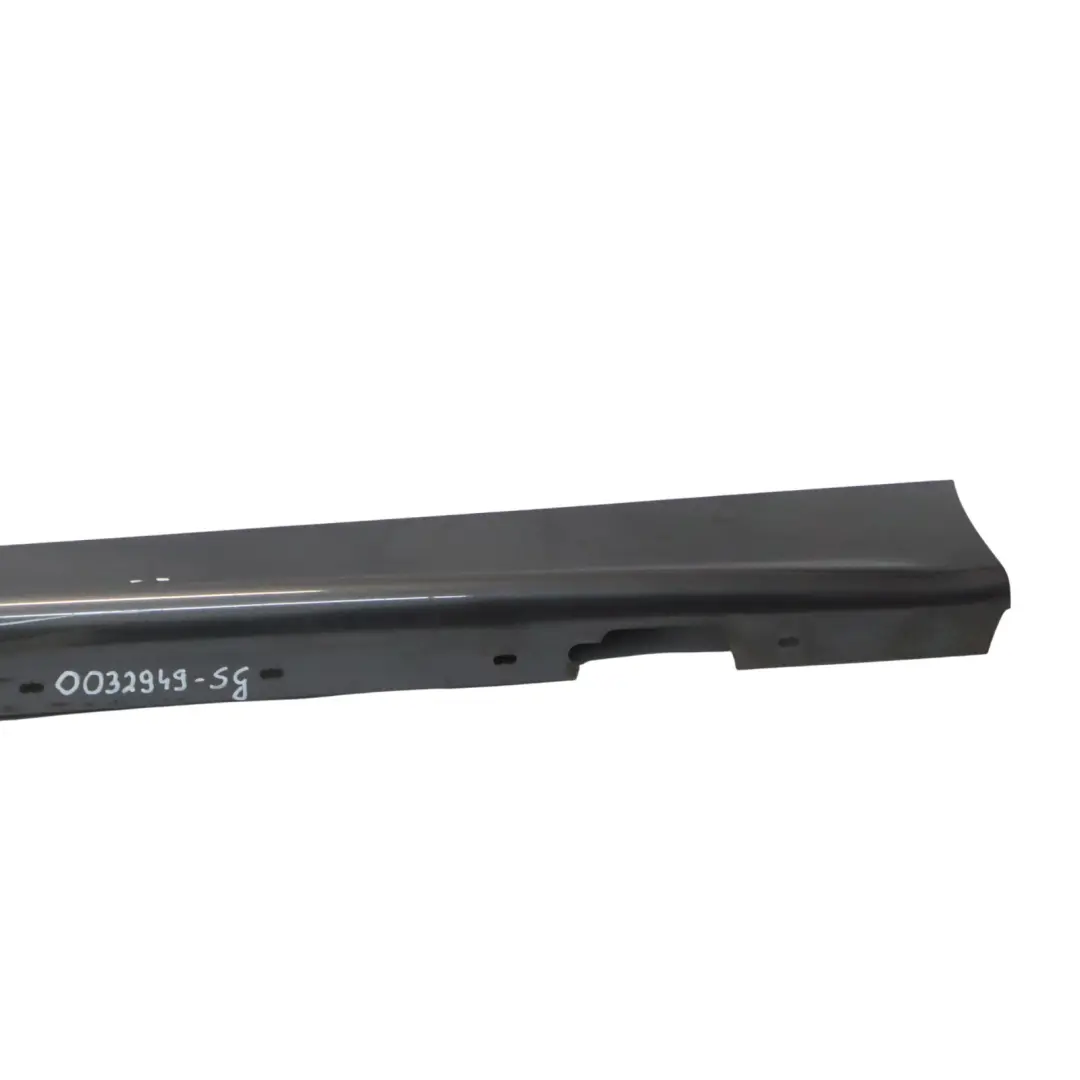 BMW E87 Sill Strip Side Skirt Left N/S Sparkling Graphite Metallic - A22 - SKU 0032949-SG - Part number 0032949