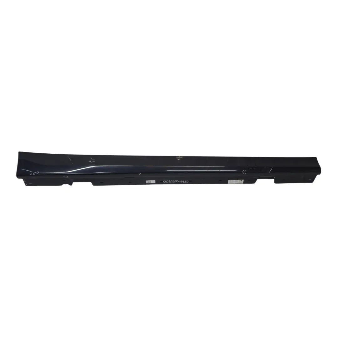 BMW E90 E91 Sill Strip Faldón Lateral Derecho Monacoblau Monaco Blau Azul - A35 - SKU 0032950-MB2 - Número de pieza 0032950