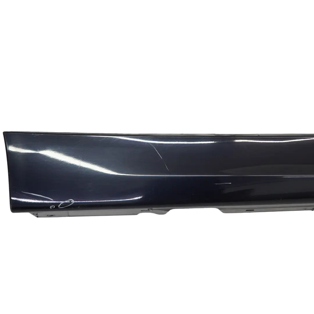 BMW E90 E91 Sill Strip Side Skirt Right O/S Monacoblau Monaco Blau Blue - A35 - SKU 0032950-MB2 - Part number 0032950