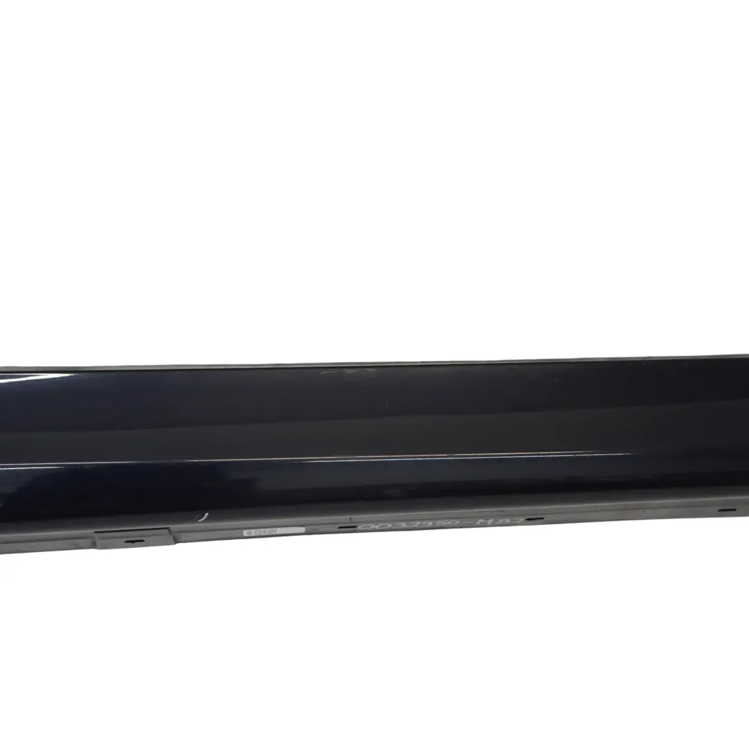 BMW E90 E91 Sill Strip Faldón Lateral Derecho Monacoblau Monaco Blau Azul - A35 - SKU 0032950-MB2 - Número de pieza 0032950