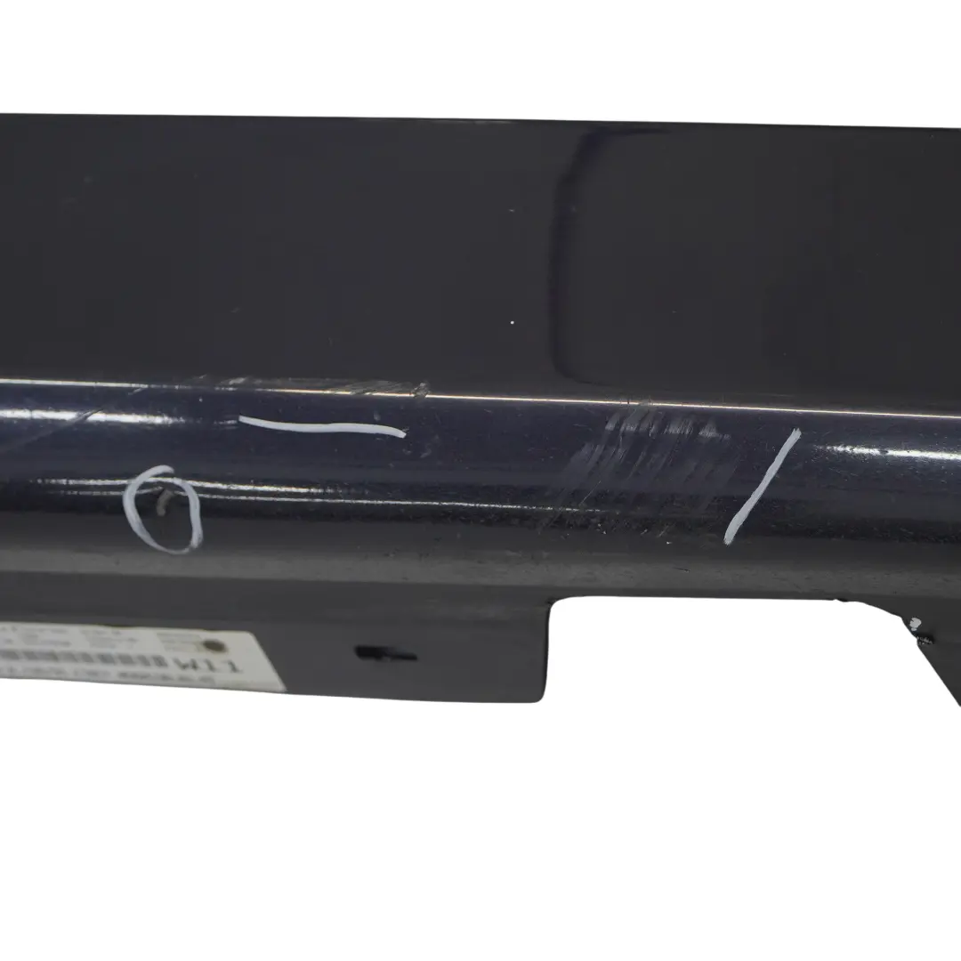 BMW E90 E91 Sill Strip Side Skirt Right O/S Monacoblau Monaco Blau Blue - A35 - SKU 0032950-MB2 - Part number 0032950