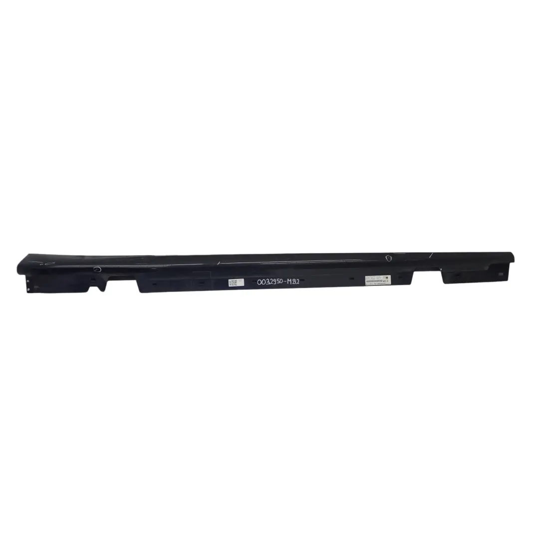 BMW E90 E91 Sill Strip Faldón Lateral Derecho Monacoblau Monaco Blau Azul - A35 - SKU 0032950-MB2 - Número de pieza 0032950