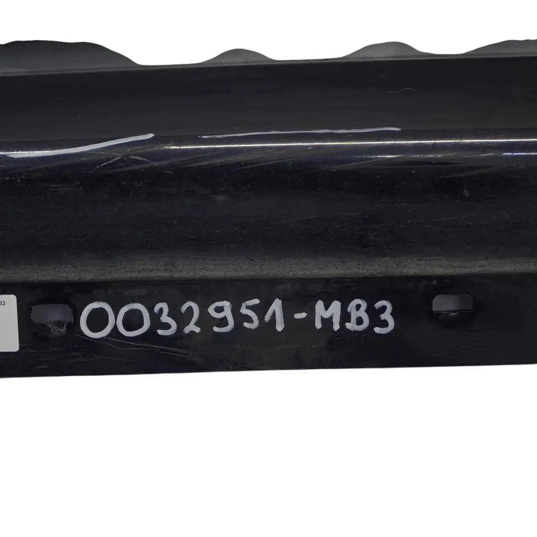 BMW E90 Sill Strip Faldón Lateral Panel Izquierdo E91 Monacoblau Azul - A35 - SKU 0032951-MB3 - Número de pieza 0032951