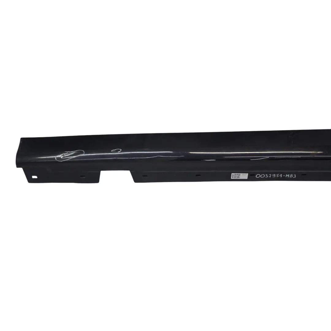 Sill Strip Side Skirt Left Panel N/S E91 Monacoblau Blue Metallic - A35 BMW E90 - SKU 0032951-MB3 - Part number 0032951