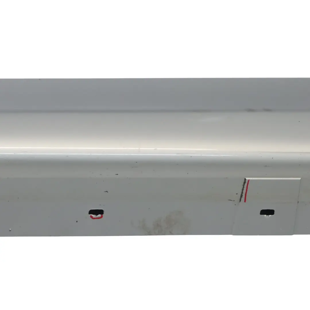 Sill Strip Side Skirt Left N/S Titansilber Titan Silver Metallic 354 to BMW E90 E91 with Part number 0032951 BMW E90 E91 Sill Strip Side Skirt Left N/S Titansilber Titan Silver Metallic 354 - SKU 0032951-TS1 - Part number 0032951