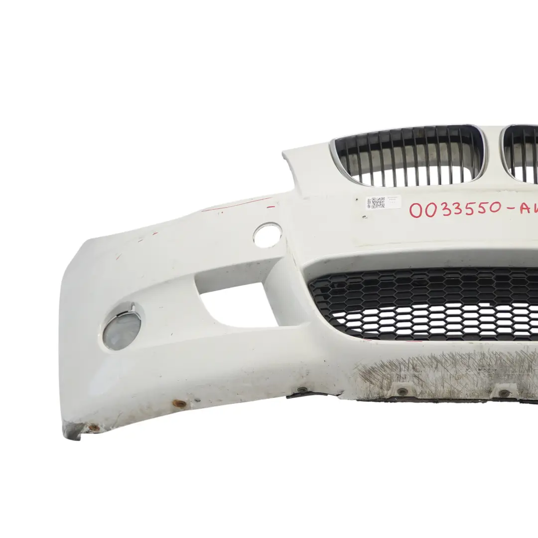 BMW E81 E87 Front Bumper M Sport Trim Panel Alpinweiss Alpine White - 300 - SKU 0033550-AW1 - Part number 0033550