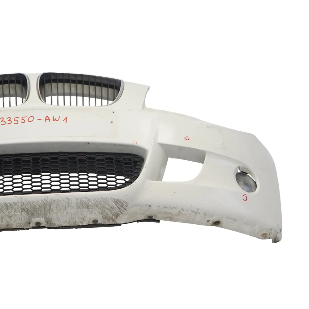 BMW E81 E87 Front Bumper M Sport Trim Panel Alpinweiss Alpine White - 300 - SKU 0033550-AW1 - Part number 0033550