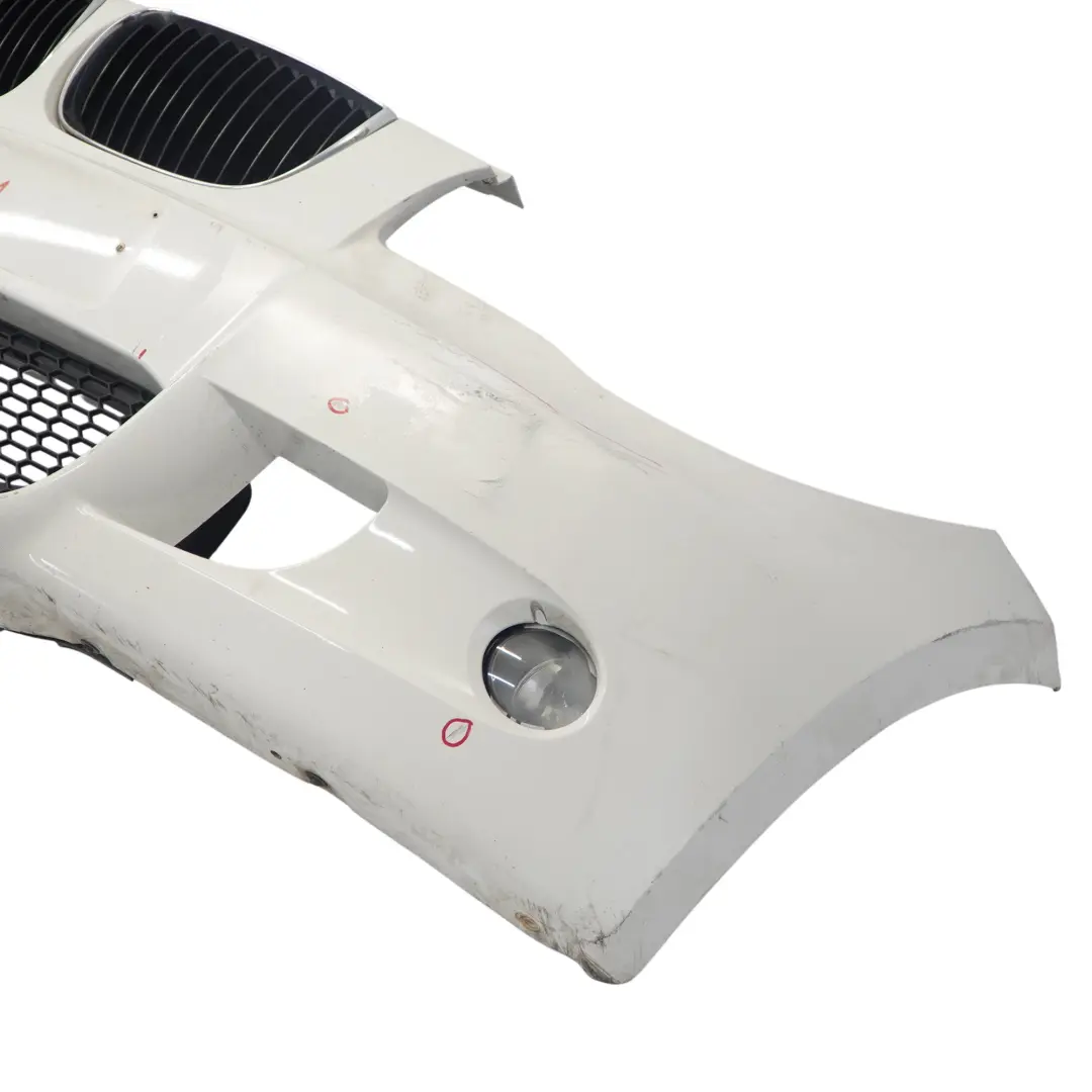 BMW E81 E87 Front Bumper M Sport Trim Panel Alpinweiss Alpine White - 300 - SKU 0033550-AW1 - Part number 0033550