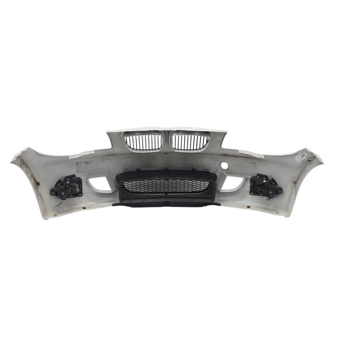 BMW E81 E87 Zderzak Przedni M Sport Alpinweiss 3 Biały - 300 - SKU 0033550-AW1 - Numer Części 0033550