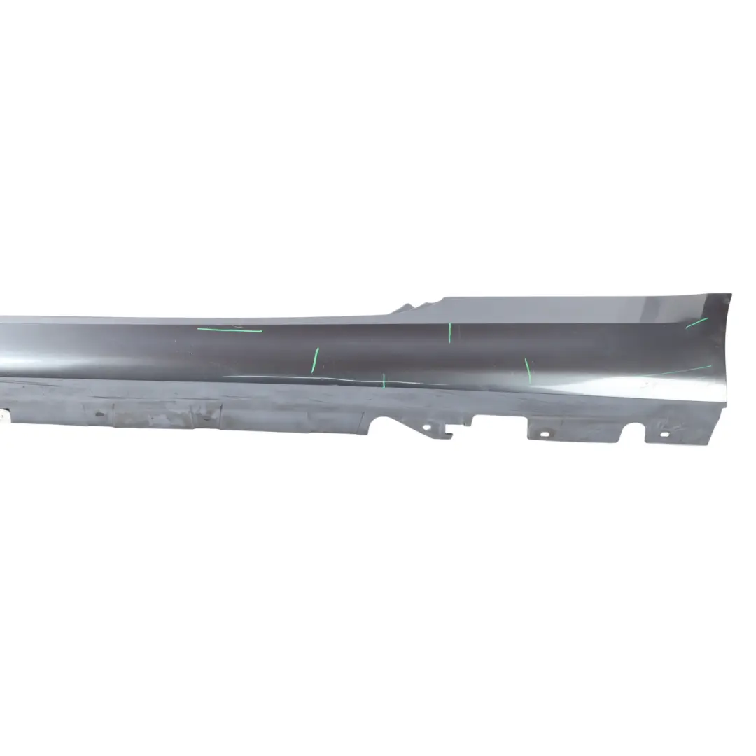 BMW E92 E93 Sill Strip Side Skirt Left N/S Sparkling Graphite Metallic - A22 - SKU 0034059-SG - Part number 0034059