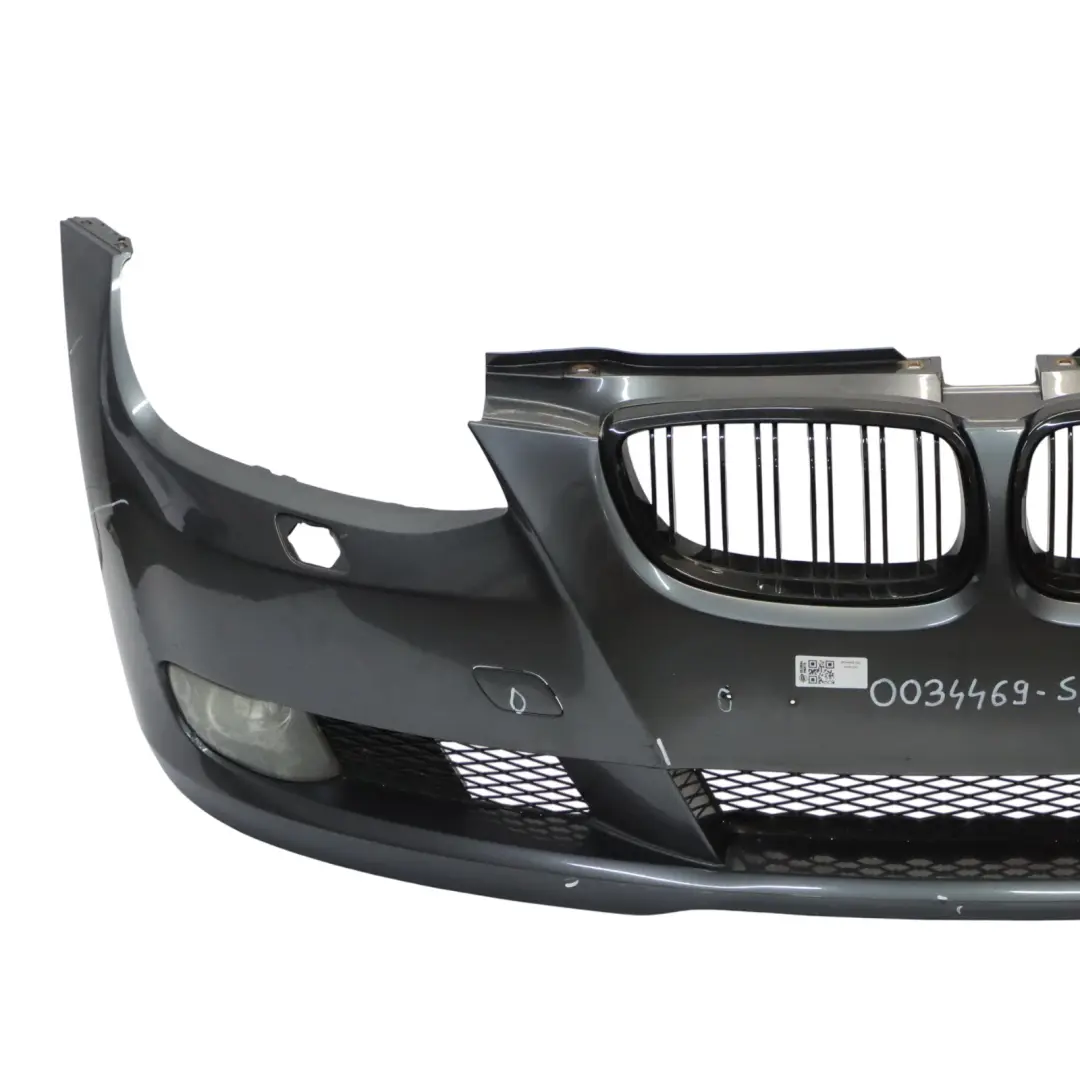 Front Bumper Trim Panel Sparkling Graphite Metallic - A22 to BMW E92 E93 with Part number 0034469 BMW E92 E93 Front Bumper Trim Panel Sparkling Graphite Metallic - A22 - SKU 0034469-SG - Part number 0034469