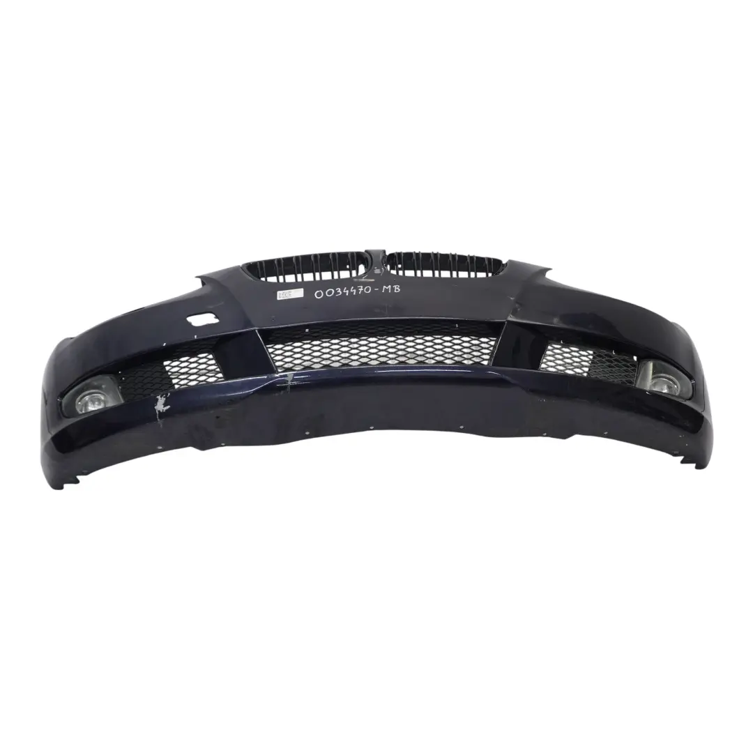 BMW E92 E93 Zderzak Przedni Monacoblau Niebieski Metalik - A35 - SKU 0034470-MB - Numer Części 0034470