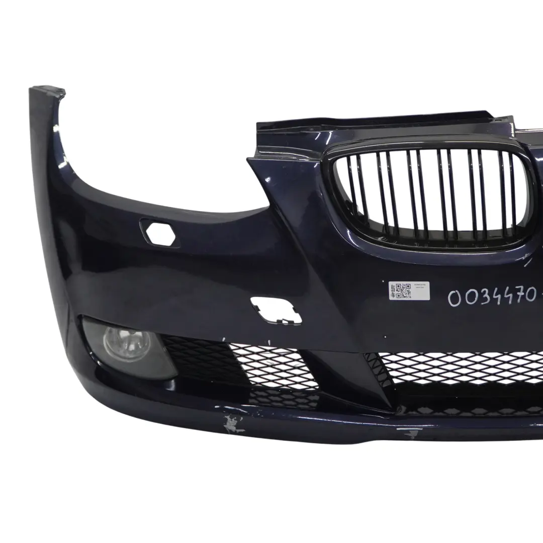 BMW E92 E93 Zderzak Przedni Monacoblau Niebieski Metalik - A35 - SKU 0034470-MB - Numer Części 0034470