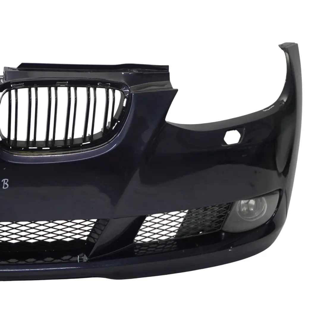 BMW E92 E93 Zderzak Przedni Monacoblau Niebieski Metalik - A35 - SKU 0034470-MB - Numer Części 0034470