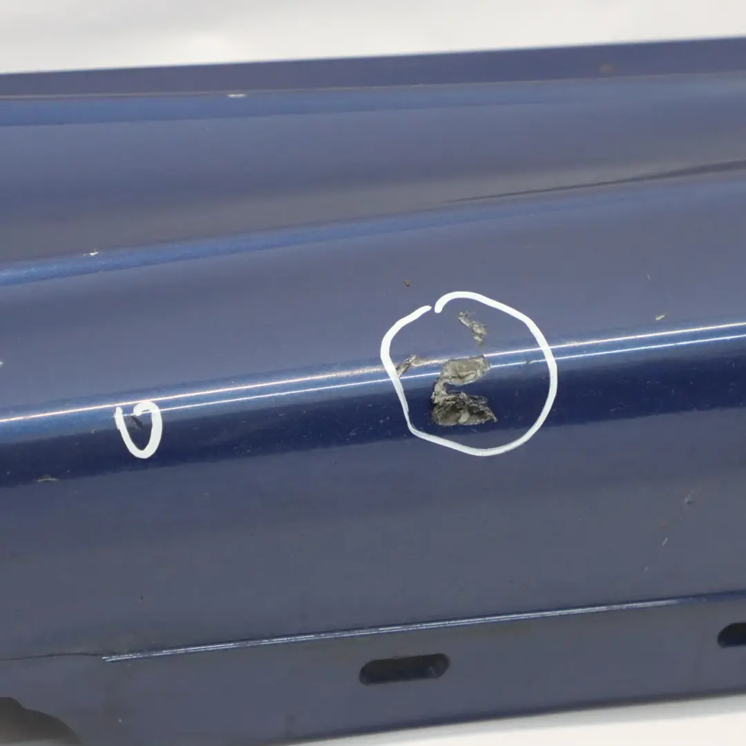 BMW E81 E82 E88 M Sport Sill Strip Side Skirt Left N/S Le Mans Blue 381 - SKU 0034731-LMB1 - Part number 0034731