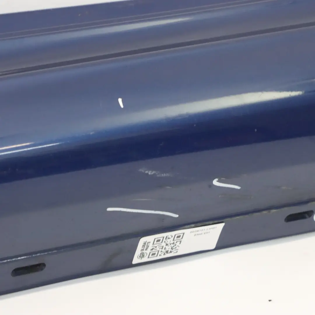 Battitacco Laterale Gonna Laterale Sinistra Le Mans Blue 381 per BMW E81 E82 M Sport con numero di parte 0034731 BMW E81 E82 M Sport Battitacco Laterale Gonna Laterale Sinistra Le Mans Blue 381 - SKU 0034731-LMB1 - Numero di parte 0034731