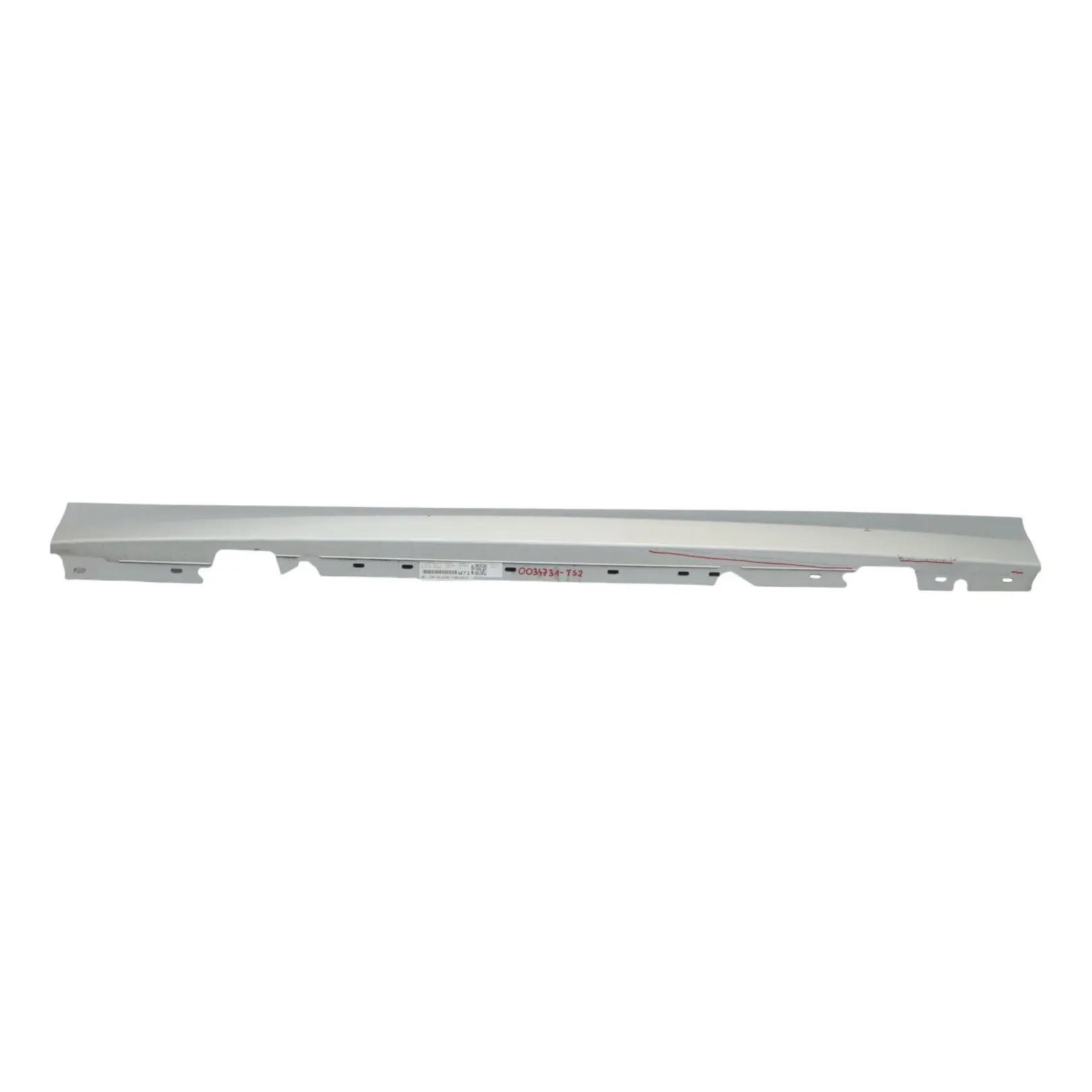 Faldon lateralBMW E81 E82 E88 M Sport Sill Strip Izquierda Titansilber Plata 354