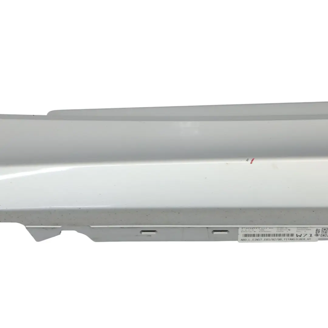  Gonna Laterale BMW E81 E82 E88 M Sport Sill Strip Sinistra Titansilber Silver - - SKU 0034731-TS2 - Numero di parte 0034731