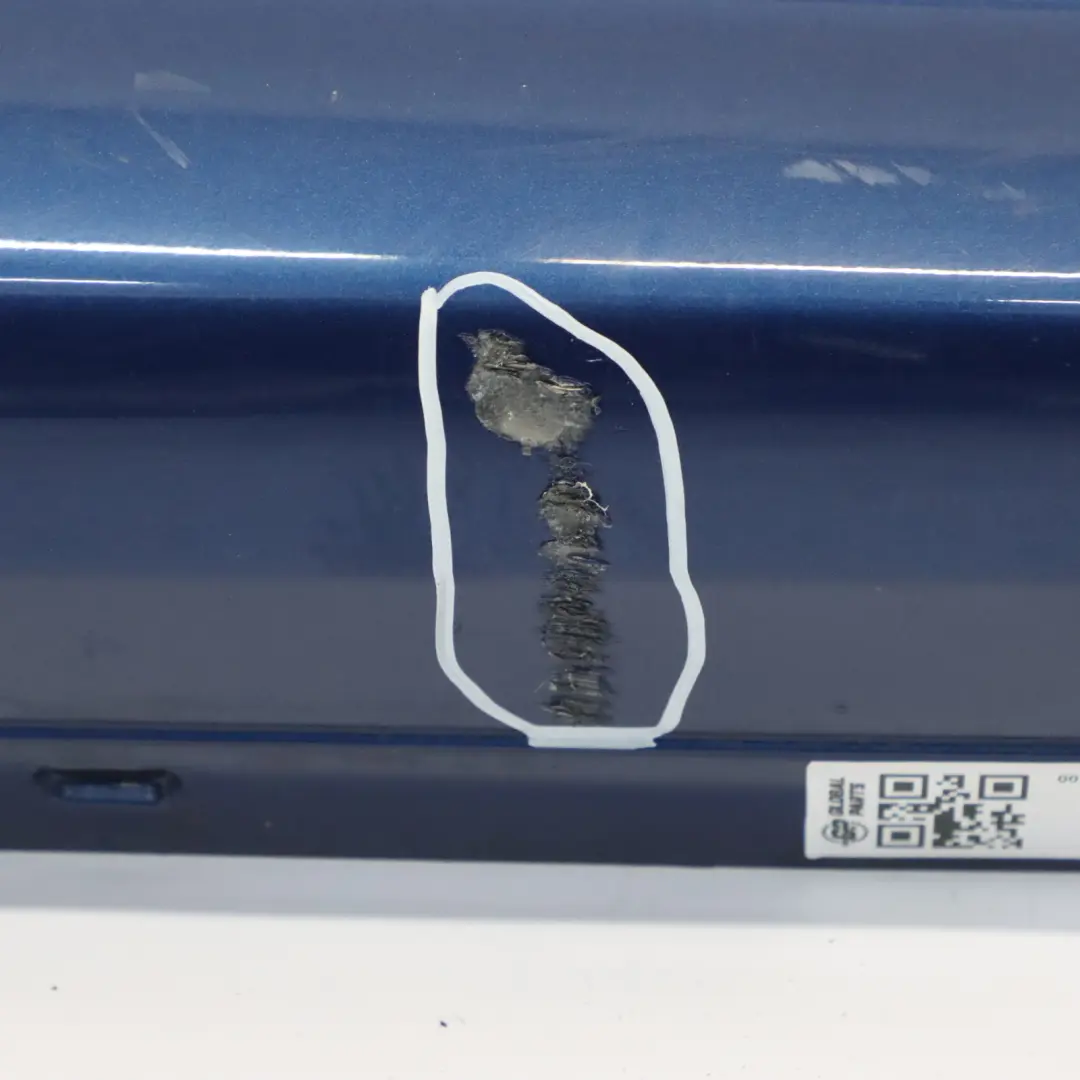 BMW E81 E82 E88 M Sport Sill Strip Faldon Derecho Le Mans Blau - 381 - SKU 0034732-LMB3 - Número de pieza 0034732