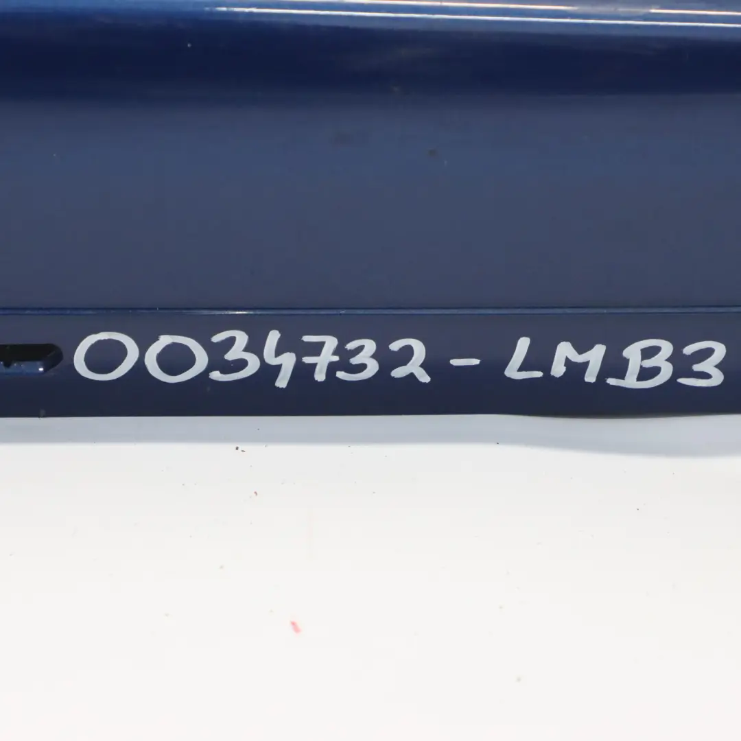 Bas de Porte Seuil Droite le Mans Bleu - 381 pour BMW E81 E82 E88 M Sport à propos du numéro de pièce 0034732 BMW E81 E82 E88 M Sport Bas de Porte Seuil Droite le Mans Bleu - 381 - SKU 0034732-LMB3 - Numéro de pièce 0034732