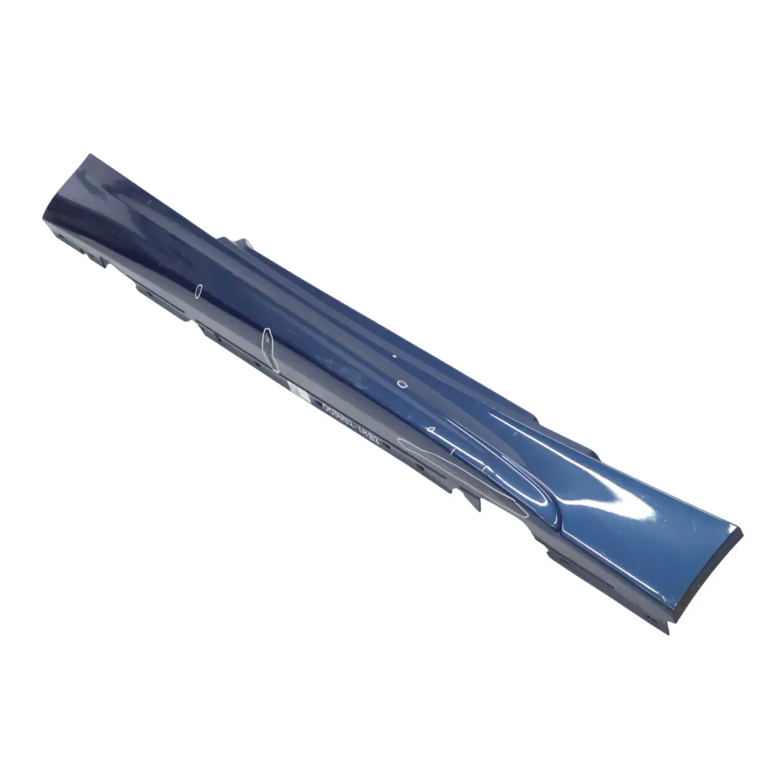 BMW E81 E82 E88 M Sport Listello Portiera Gonna Destra le Mans Blu - 381 - SKU 0034732-LMB3 - Numero di parte 0034732