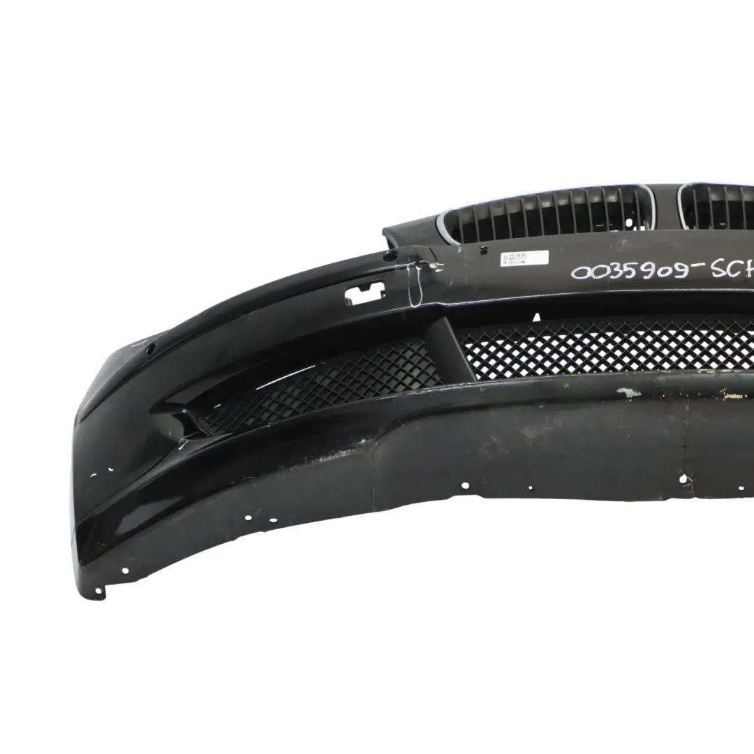 BMW E81 E87 LCI Complete Front Bumper Trim Panel PDC Black Schwarz 2 - 668 - SKU 0035909-SCH - Part number 0035909