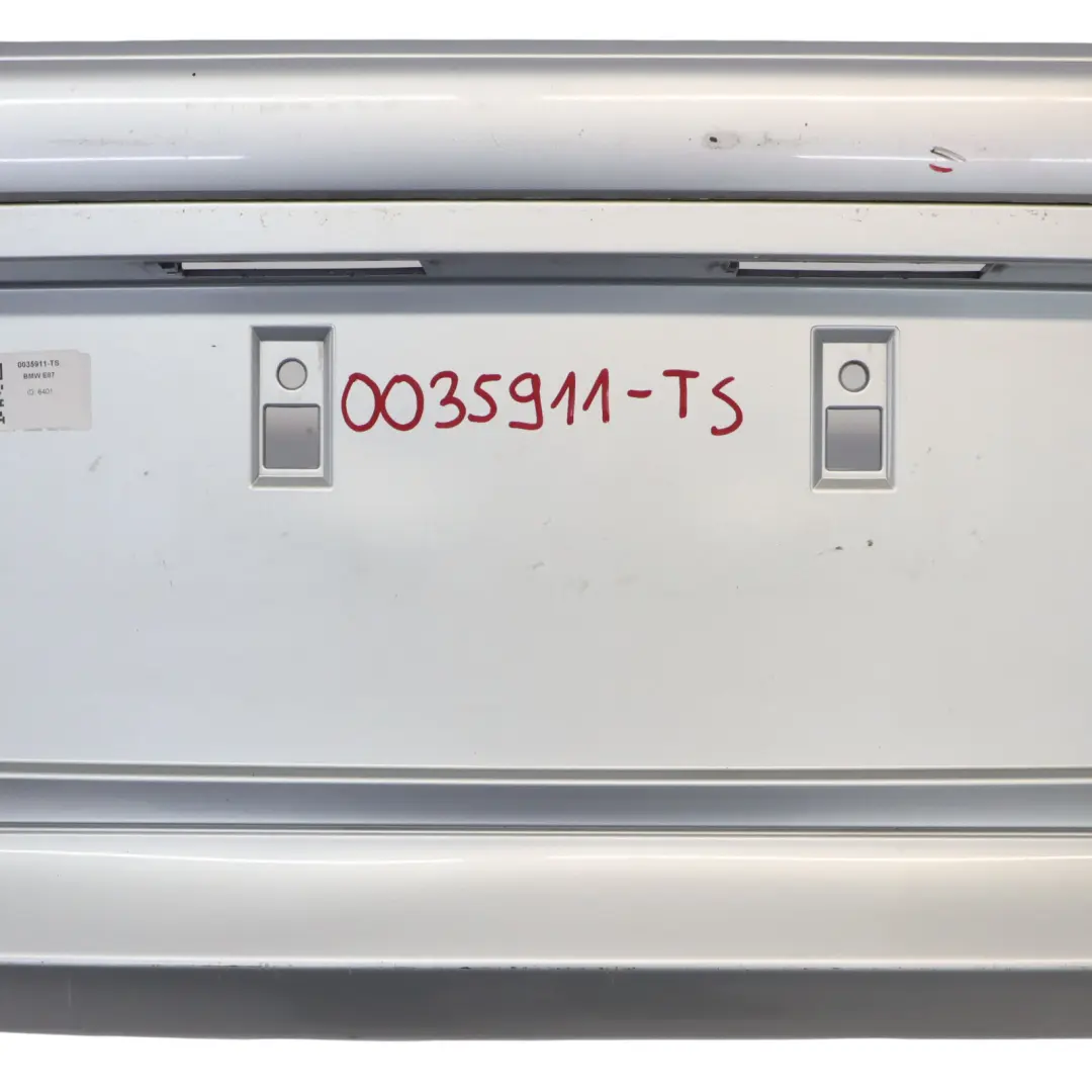 BMW E81 E87N Zderzak Tylny Tył Titansilber Srebrny Metalik - 354 - SKU 0035911-TS - Numer Części 0035911