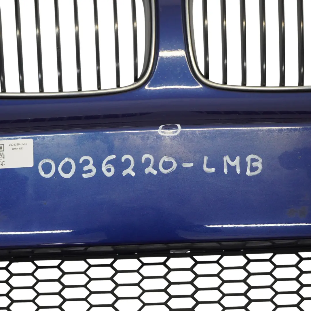  Front Bumper BMW E82 E88 M Sport PDC Trim Panel Le Mans Blue Metallic - 381 - SKU 0036220-LMB - Part number 0036220