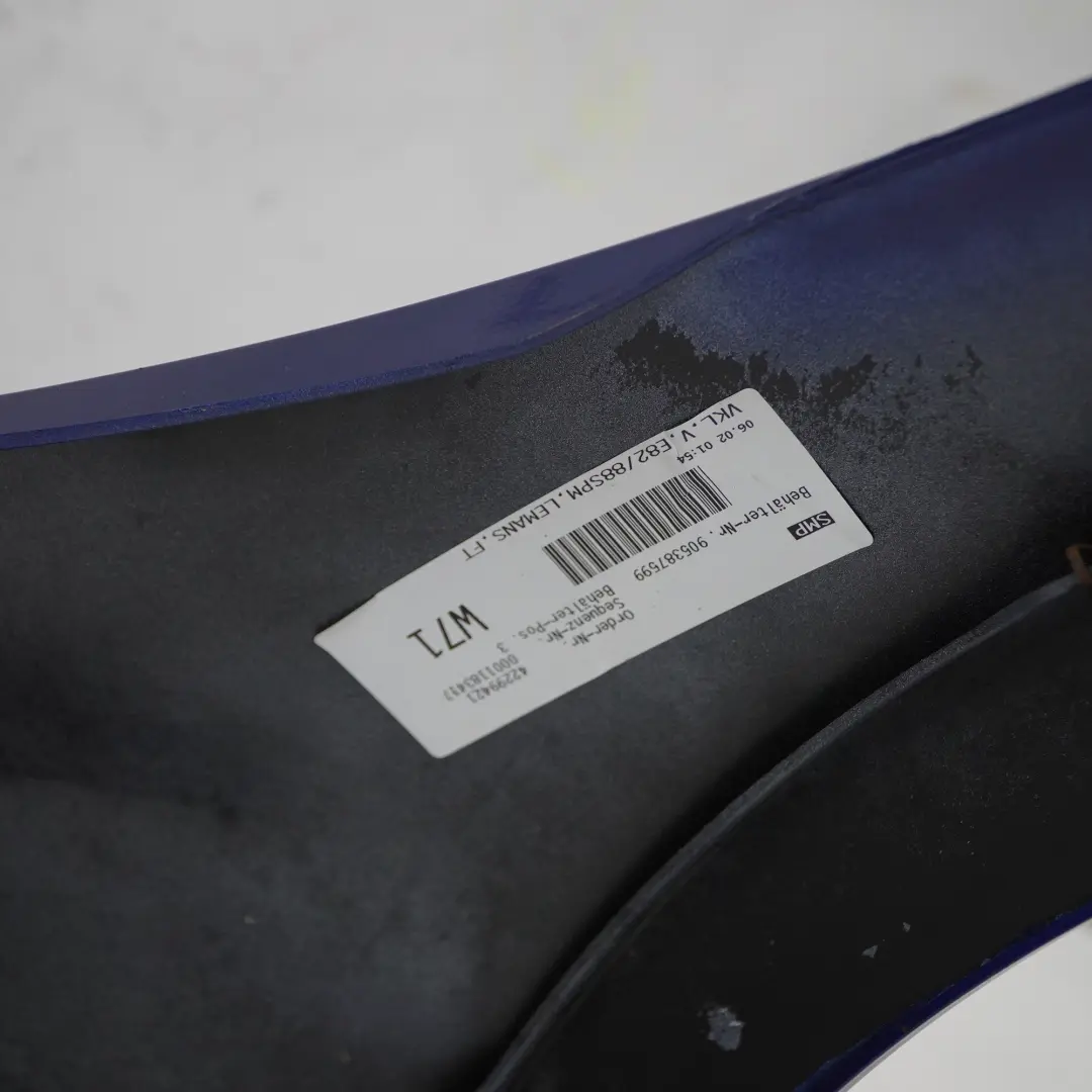 Zderzak Przedni M-Pakiet PDC Le Mans Blue Metallic - 381 do BMW E82 E88 o numerze 0036220 BMW E82 E88 Zderzak Przedni M-Pakiet PDC Le Mans Blue Metallic - 381 - SKU 0036220-LMB - Numer Części 0036220