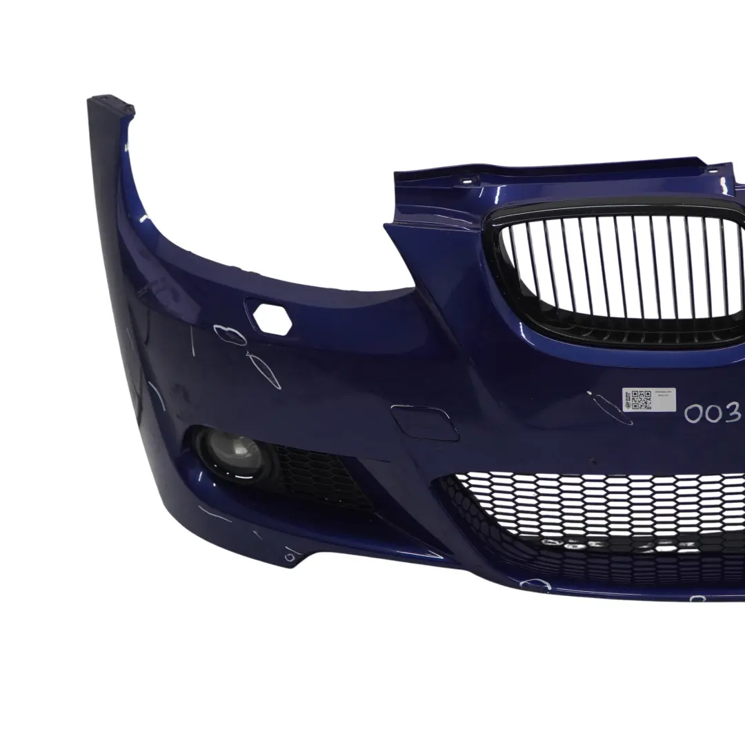 Bumper Front M Sport Trim Panel Le Mans Blau Blue Metallic - 381 to BMW E92 with Part number 0036264 BMW E92 Bumper Front M Sport Trim Panel Le Mans Blau Blue Metallic - 381 - SKU 0036264-LMB - Part number 0036264