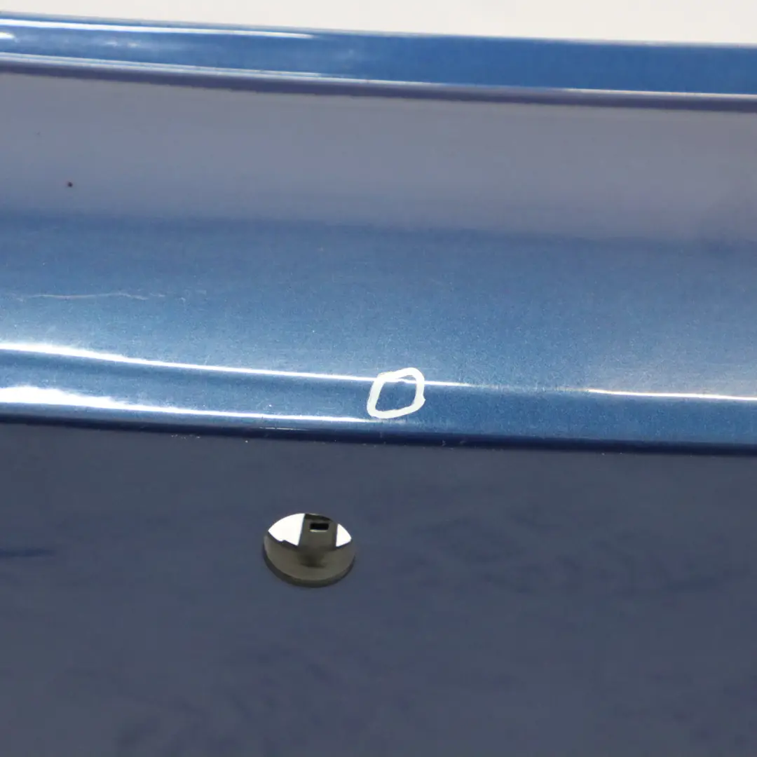 Bumper Trim Panel Le Mans Blue Metallic - 381 to BMW E82 E88 M Sport Rear with Part number 0036311 BMW E82 E88 M Sport Rear Bumper Trim Panel Le Mans Blue Metallic - 381 - SKU 0036311-LMB3 - Part number 0036311