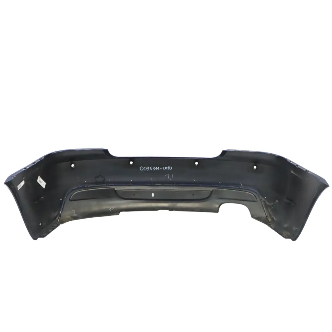 Bumper Trim Panel Le Mans Blue Metallic - 381 to BMW E82 E88 M Sport Rear with Part number 0036311 BMW E82 E88 M Sport Rear Bumper Trim Panel Le Mans Blue Metallic - 381 - SKU 0036311-LMB3 - Part number 0036311