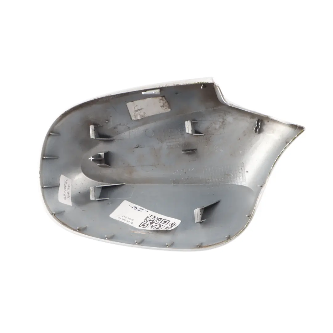 Wing Mirror BMW E81 E87 LCI Right O/S Casing Cap Titan Silver Metallic 354 to Cover with Part number 0038344 Cover Wing Mirror BMW E81 E87 LCI Right O/S Casing Cap Titan Silver Metallic 354 - SKU 0038344-TS - Part number 0038344
