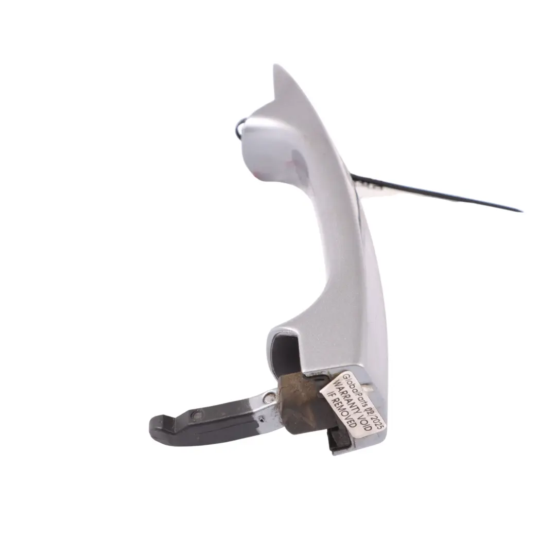  Manija puerta BMW E60 E61 E63 E64 Agarre puerta delantera derecha gris plata-A08 - SKU 0154345-SBG - Número de pieza 0154345