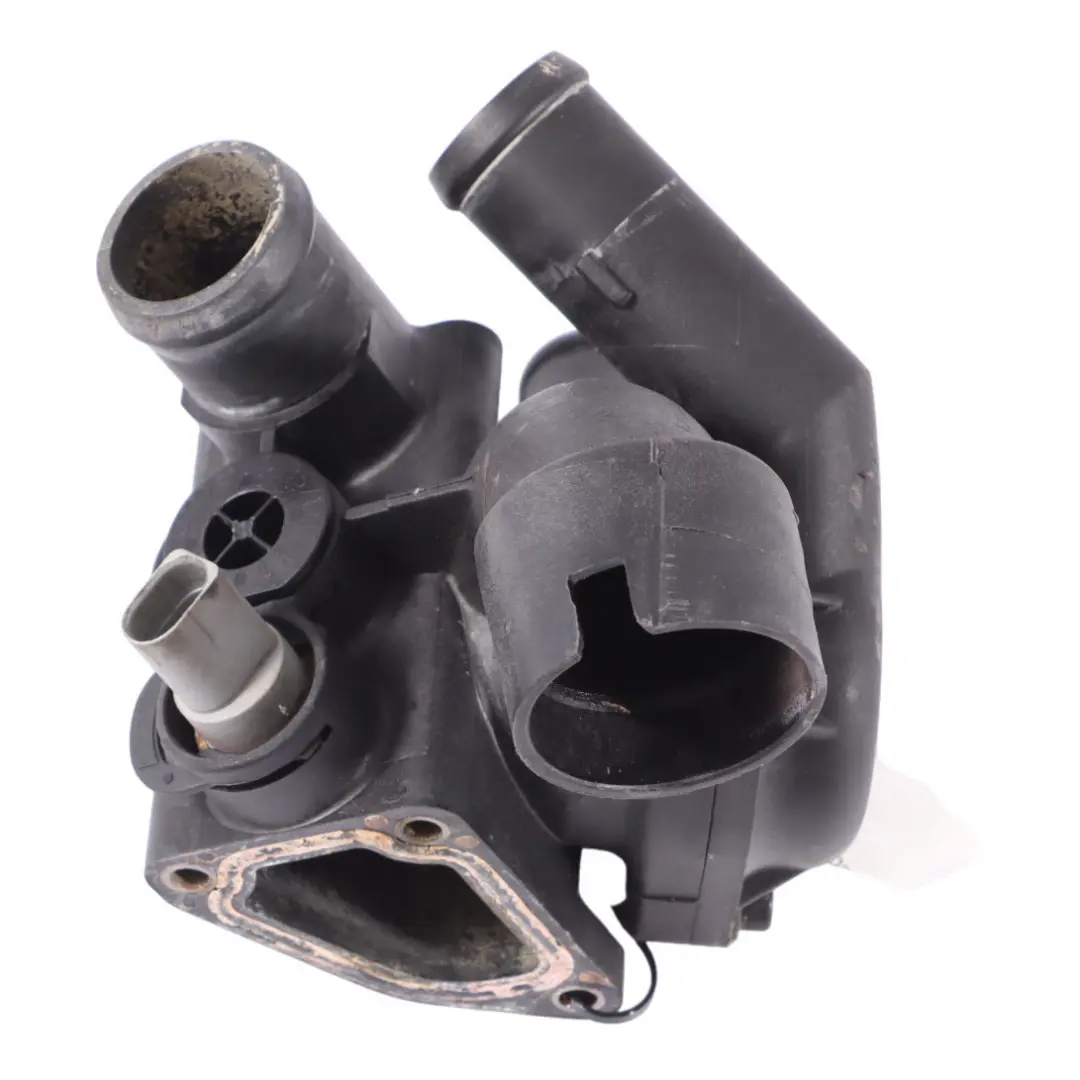 BMJ Boîtier liquide refroidissement thermostat d'eau Audi A3 8P 3.2 - SKU 022121117C - Numéro de pièce 022121117C