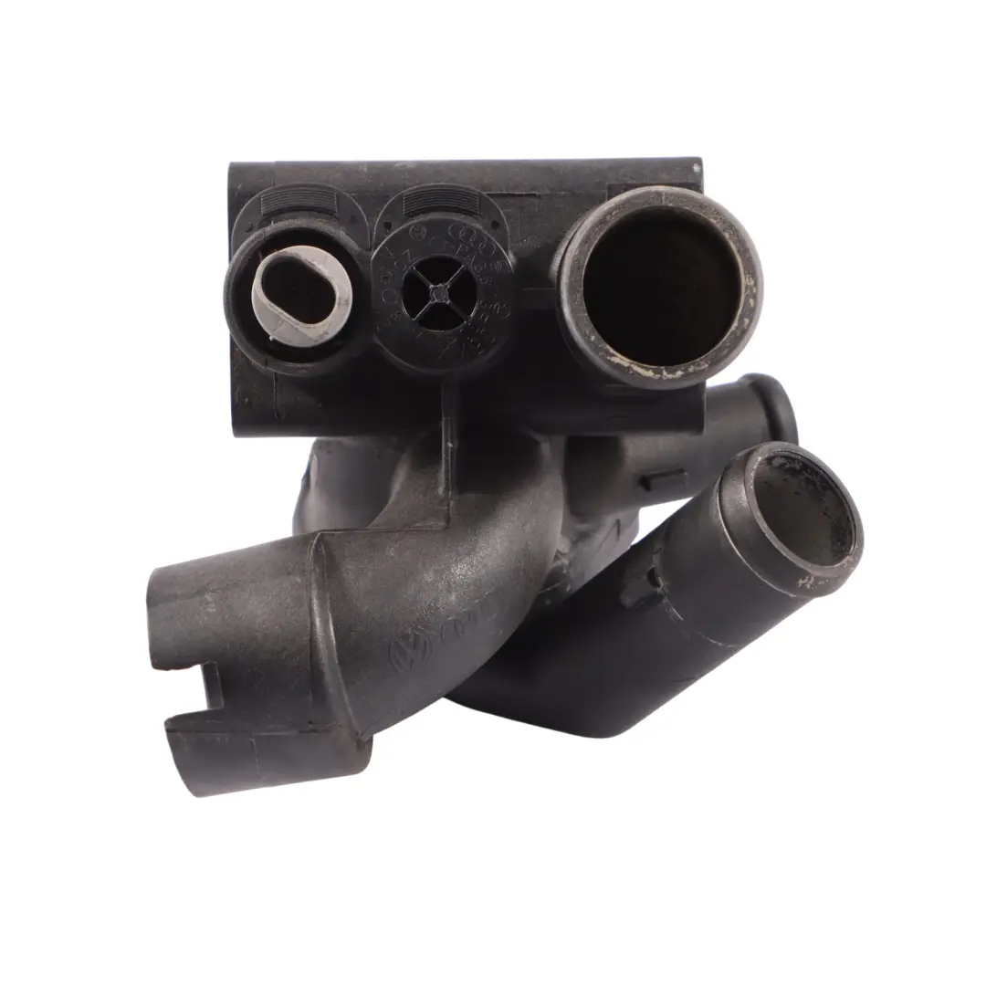 BMJ Boîtier liquide refroidissement thermostat d'eau Audi A3 8P 3.2 - SKU 022121117C - Numéro de pièce 022121117C