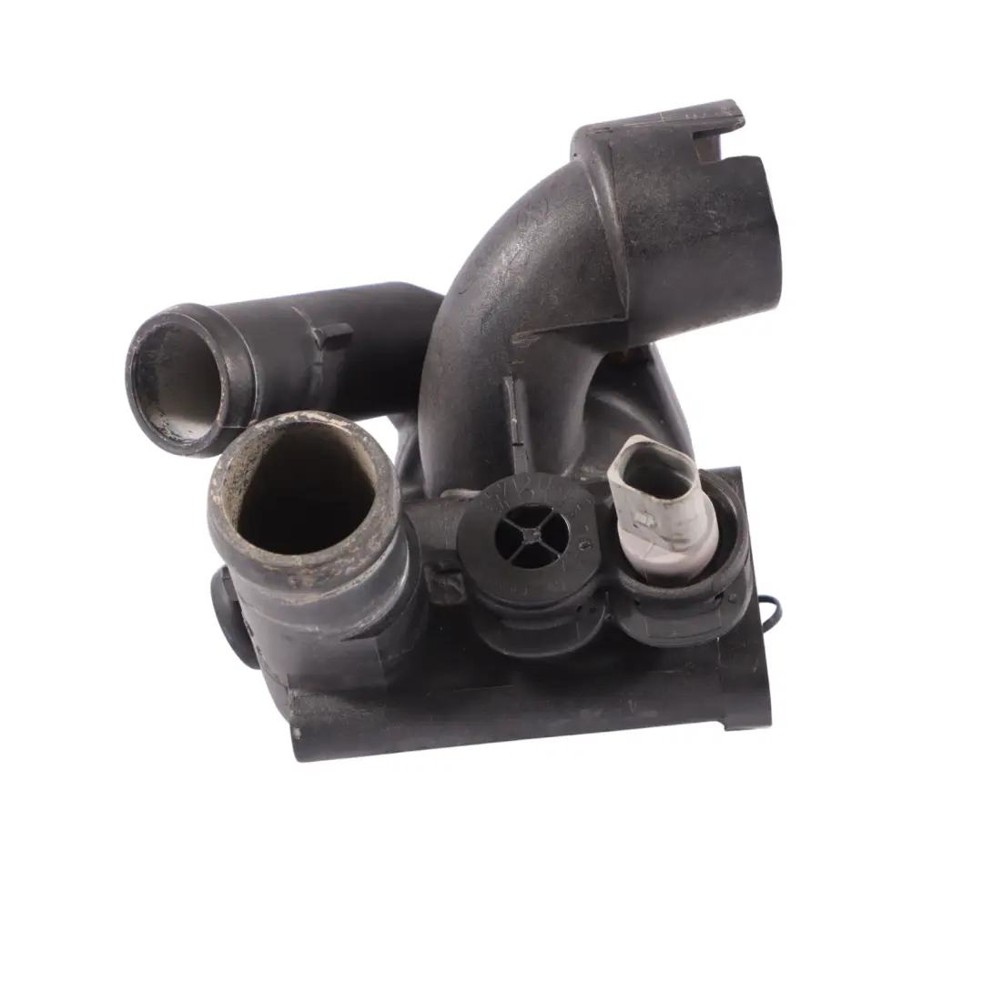 BMJ Boîtier liquide refroidissement thermostat d'eau Audi A3 8P 3.2 - SKU 022121117C - Numéro de pièce 022121117C