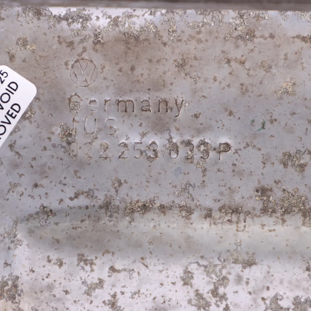 Audi A4 B7 2.0 TFSI Abgas Krümmer Motor Hitze Schild Schutzblech - SKU 022253035AF - Teilenummer 022253035AF
