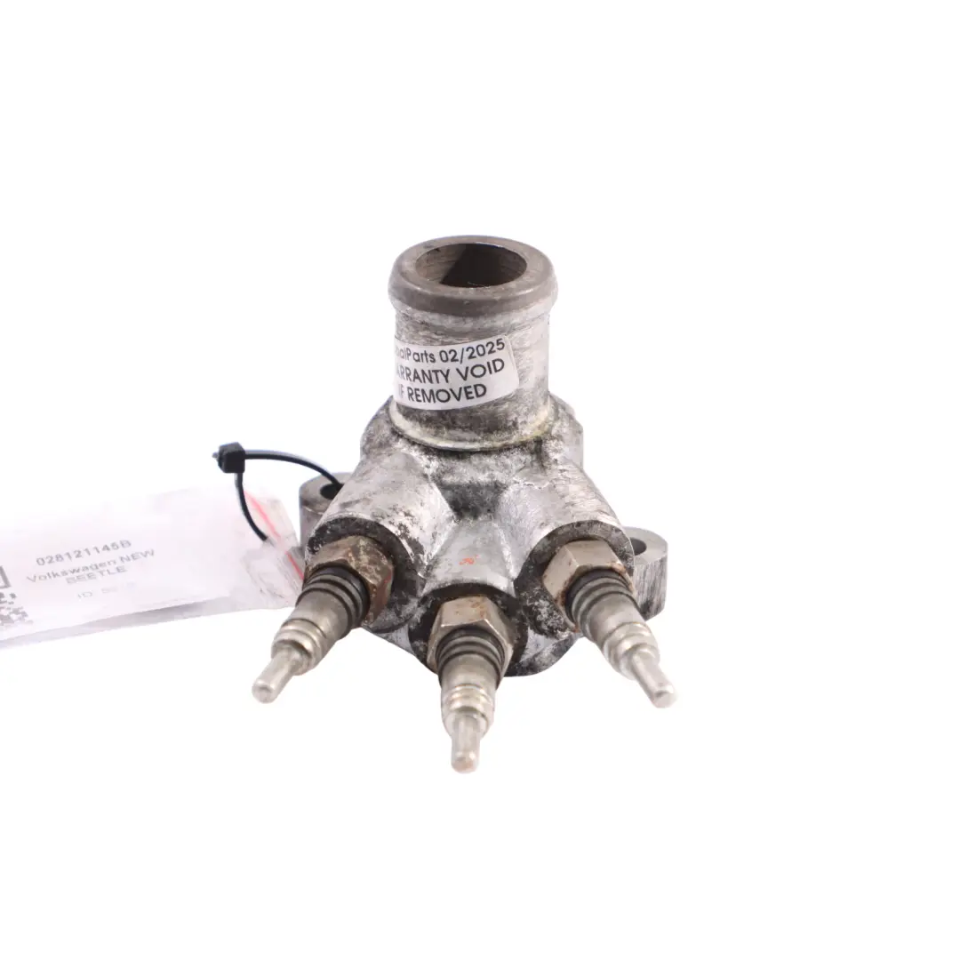 BSW Calefacción Brida Refrigerante Calentador para VW New Beetle 1.9 TDI con número de pieza 028121145B VW New Beetle 1.9 TDI BSW Calefacción Brida Refrigerante Calentador - SKU 028121145B - Número de pieza 028121145B