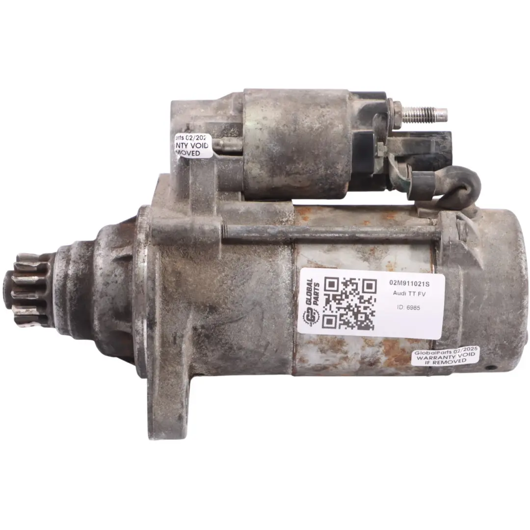 Rozrusznik Silnik Diesel do Audi TT FV o numerze 02M911021S Audi TT FV Rozrusznik Silnik Diesel - SKU 02M911021S - Numer Części 02M911021S