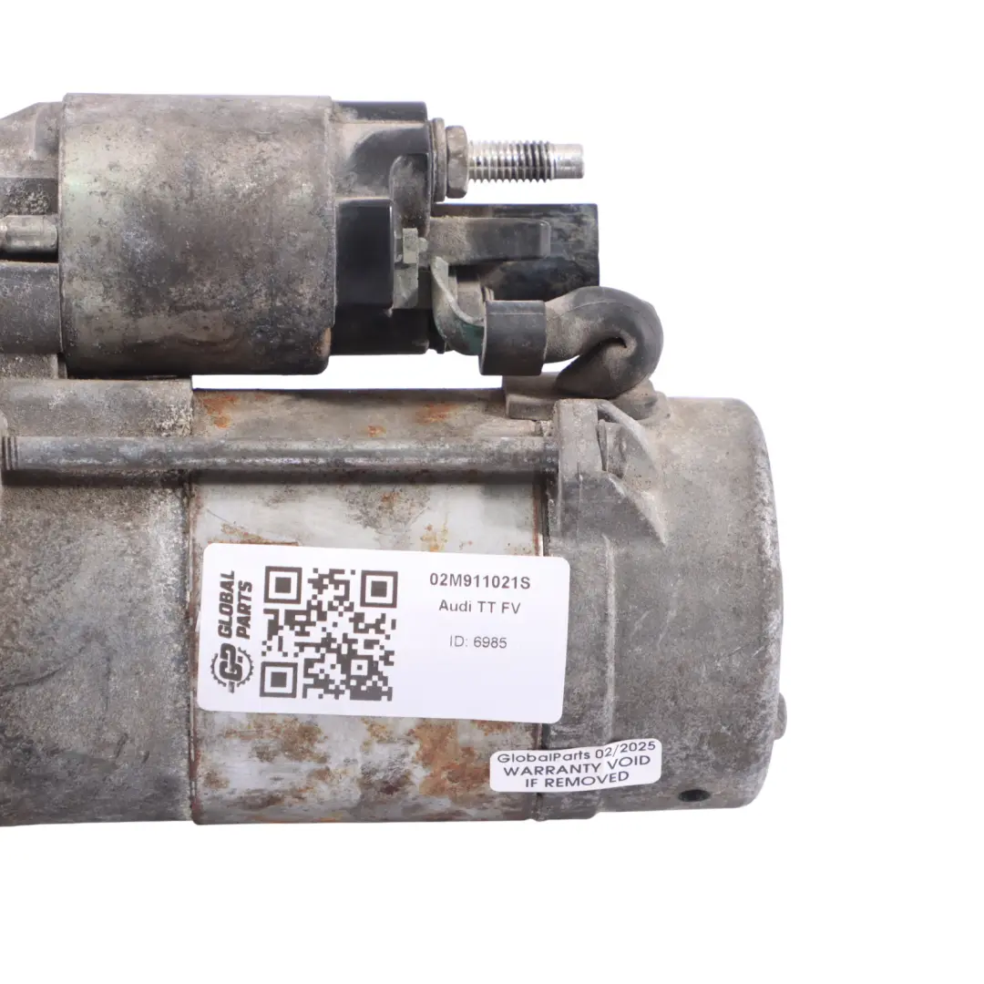 Starter Motor Engine Diesel to Audi TT FV with Part number 02M911021S Audi TT FV Starter Motor Engine Diesel - SKU 02M911021S - Part number 02M911021S