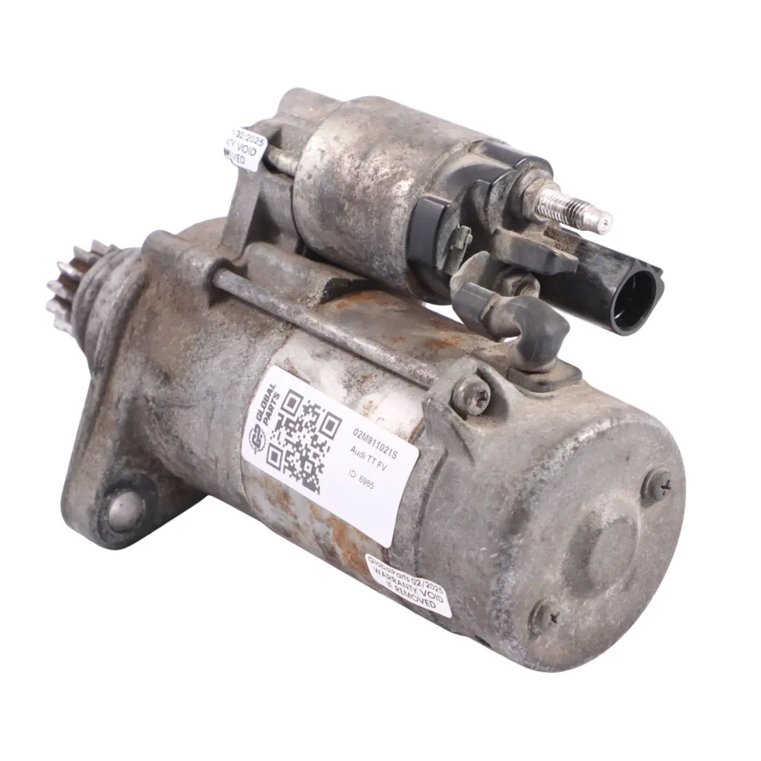 Audi TT FV Starter Motor Engine Diesel - SKU 02M911021S - Part number 02M911021S