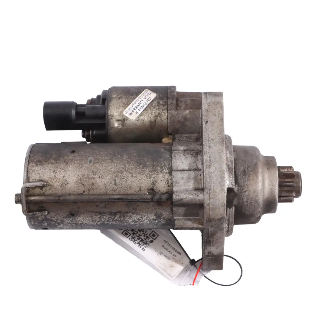 Audi A3 8P 1.6 MPI Benzin Anlasser Motor - SKU 02T911023M - Teilenummer 02T911023M