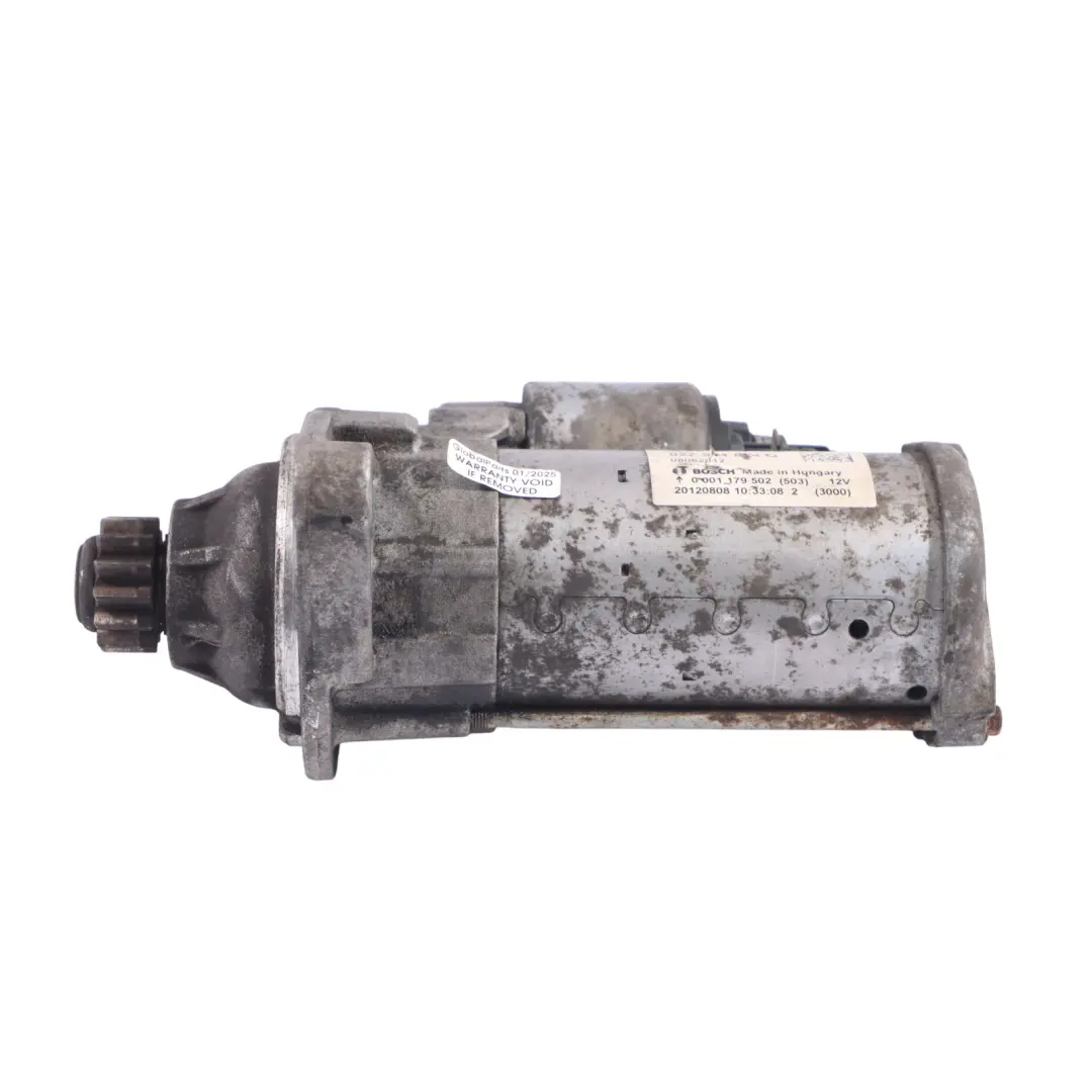 Audi A3 8V 2.0 TDI Quattro Anlasser Motor Diesel Bosch - SKU 02Z911024Q - Teilenummer 02Z911024Q
